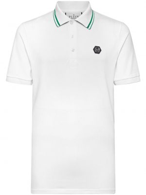 Poloshirt Philipp Plein hvid