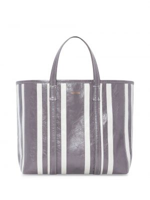 Nákupná taška Balenciaga sivá