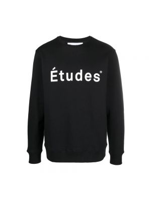 Sweter z nadrukiem Etudes czarny