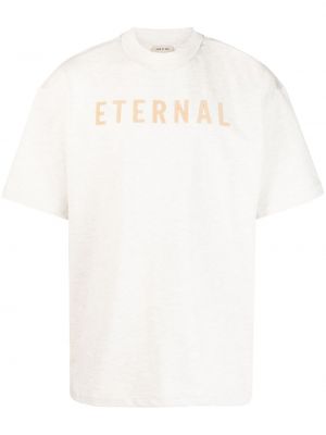 T-shirt en coton Fear Of God blanc