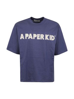 Koszulka A Paper Kid niebieska
