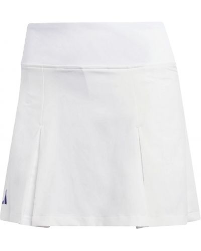 Plisirana suknja Adidas Performance bijela