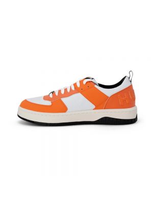 Sneakersy Hugo Boss pomarańczowe