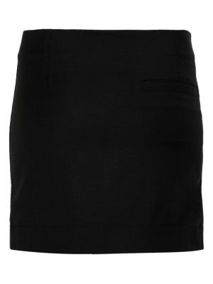 Mini sijonas su sagomis Loulou Studio juoda