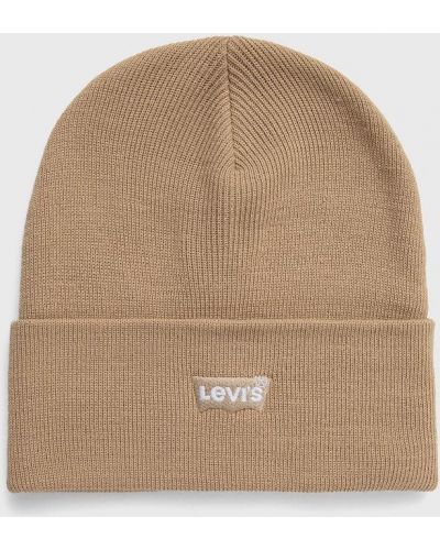 Beżowa czapka Levi's