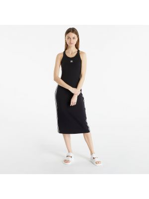 Sukienka długa Adidas Originals - Сzarny