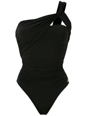 Drapiruotas maudymosi kostiumėlis Brigitte juoda