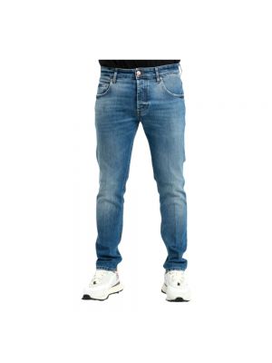 Slim fit skinny jeans mit taschen Don The Fuller blau
