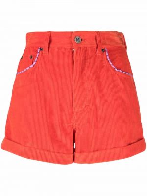 Pantalones cortos con bordado M Missoni rojo