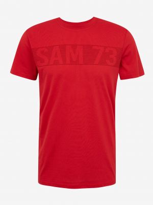 Polo krekls Sam73 sarkans