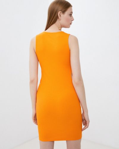 Платье Defacto оранжевое