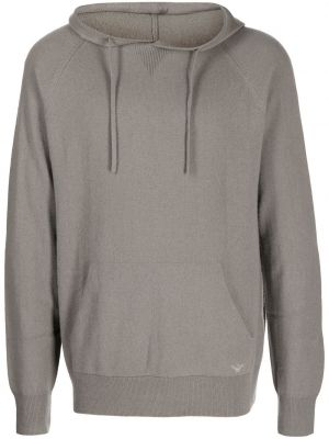 Hoodie Emporio Armani grå