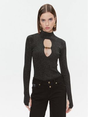 Bluză slim fit Versace Jeans Couture negru