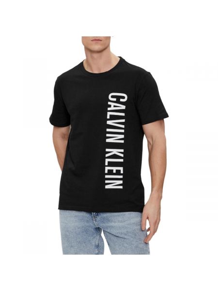 Polo majica sa dugačkim rukavima Calvin Klein Jeans crna