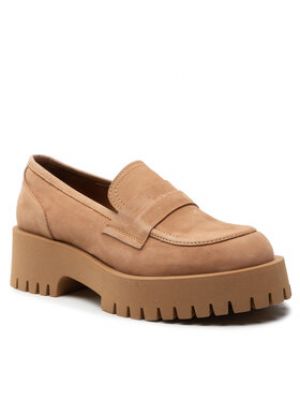 Loafers chunky Simple beige