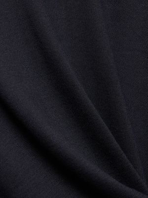 Suéter de seda de algodón Tagliatore azul