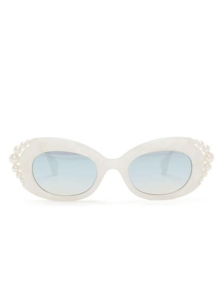 Sonnenbrille mit perlen Vivienne Westwood