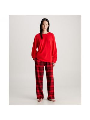 Pijama de franela Calvin Klein