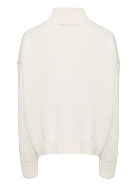 Dzianinowy sweter Studio Nicholson biały