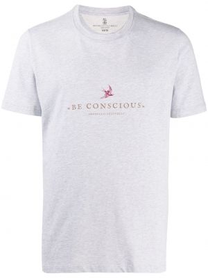 Camiseta Brunello Cucinelli gris