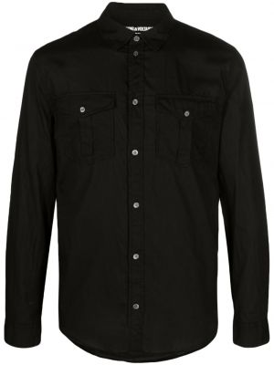 Bavlnená košeľa Zadig&voltaire čierna