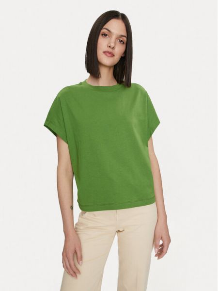 Relaxed fit marškinėliai United Colors Of Benetton žalia