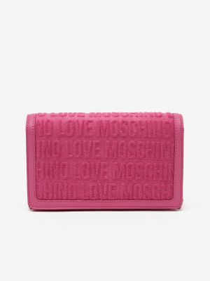 Crossbody rokassoma Love Moschino rozā