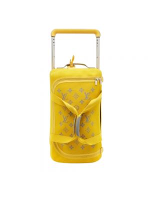 Torba podróżna Louis Vuitton Vintage żółta