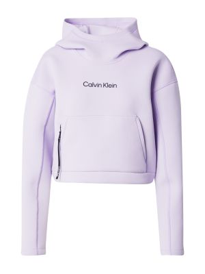 Relaxed fit džemperis Calvin Klein Performance violetinė