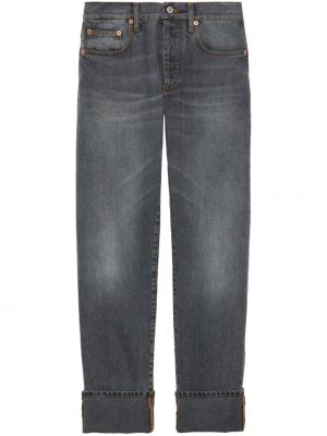 Straight leg jeans Gucci grigio