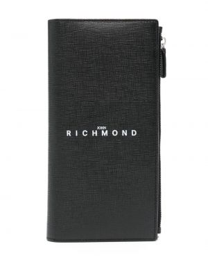 Kožená peňaženka John Richmond čierna