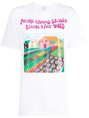T-shirt Collina Strada bianco