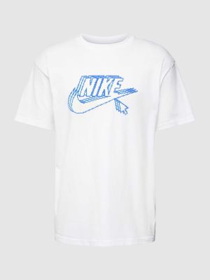 Koszulka z nadrukiem Nike biała