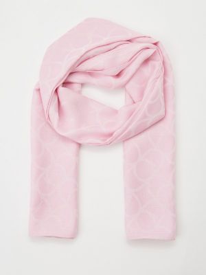 Розовый шарф Trussardi