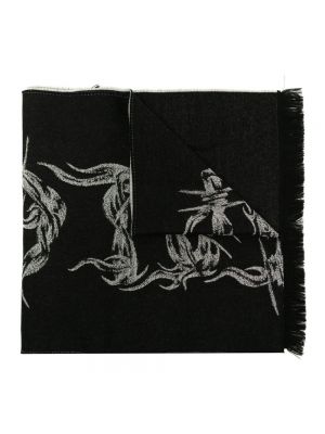 Bufanda de lana Givenchy negro