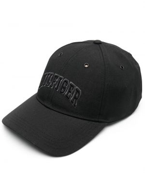 Brodert cap Tommy Hilfiger svart