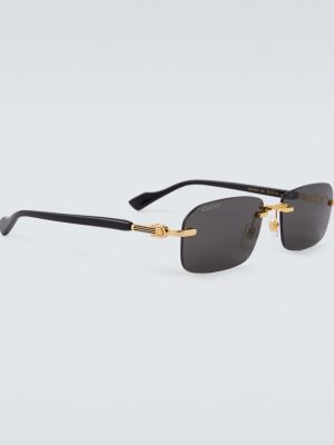 Pruhované slnečné okuliare Gucci