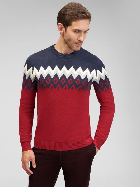 Пуловер Henderson красный