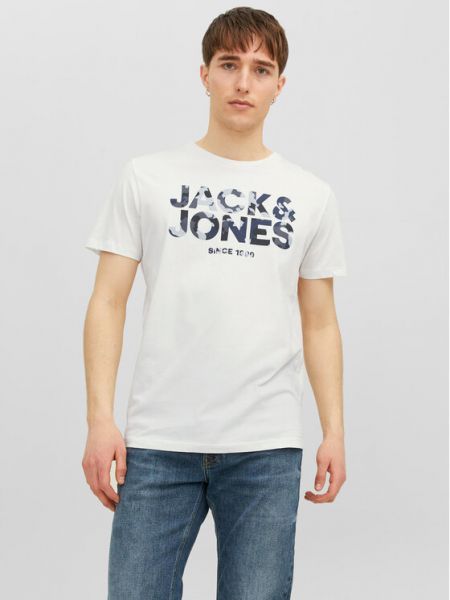 Тениска Jack&jones бяло