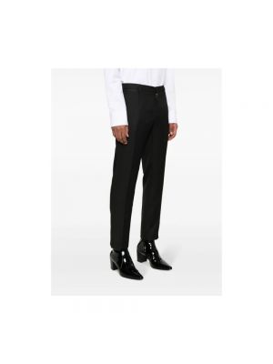 Pantalones chinos slim fit Dolce & Gabbana negro