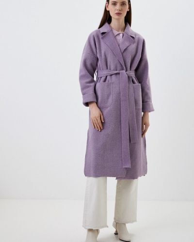 Пальто Marselesa, фиолетовое