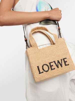 Сумка Loewe бежевая