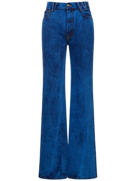 Højtaljet flared jeans Vivienne Westwood blå