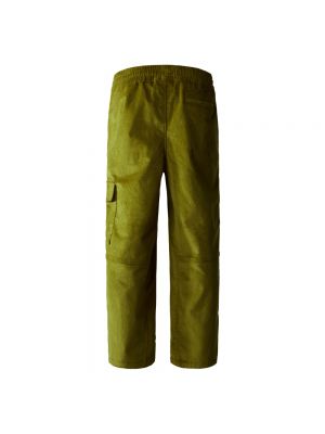 Proste spodnie The North Face zielone