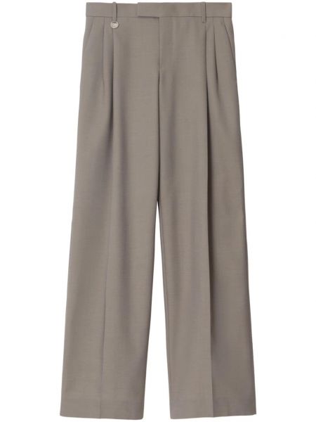 Woll hose Burberry silber