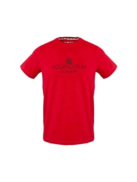 T-shirt Aquascutum rot