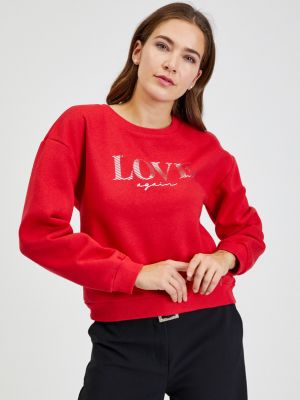 Czerwona bluza Orsay