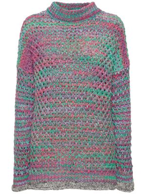 Плетен пуловер The Attico