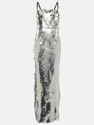 Maksi suknelė Dolce&gabbana sidabrinė