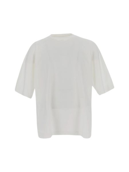 Koszulka bawełniana Issey Miyake biała